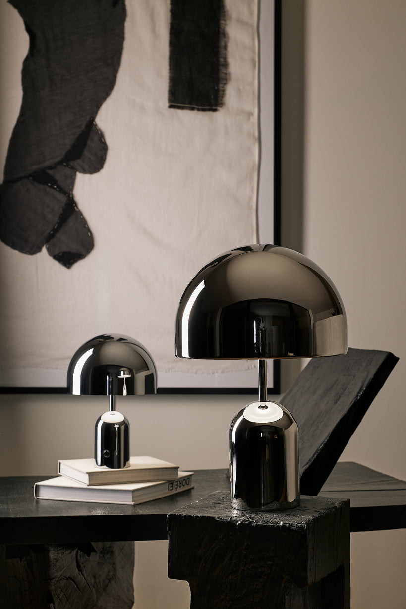 BELL PORTABLE SILVER LED Tom Dixon. - Milk Concept Boutique