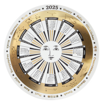 Fornasetti Calendar Wall Plate 2025