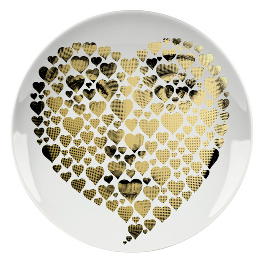 Fornasetti  Wall Plate T&V 408 gold