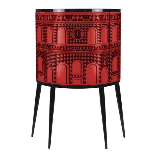 Fornasetti Consolle Facciata Quattrocentesca black/red - Milk Concept Boutique