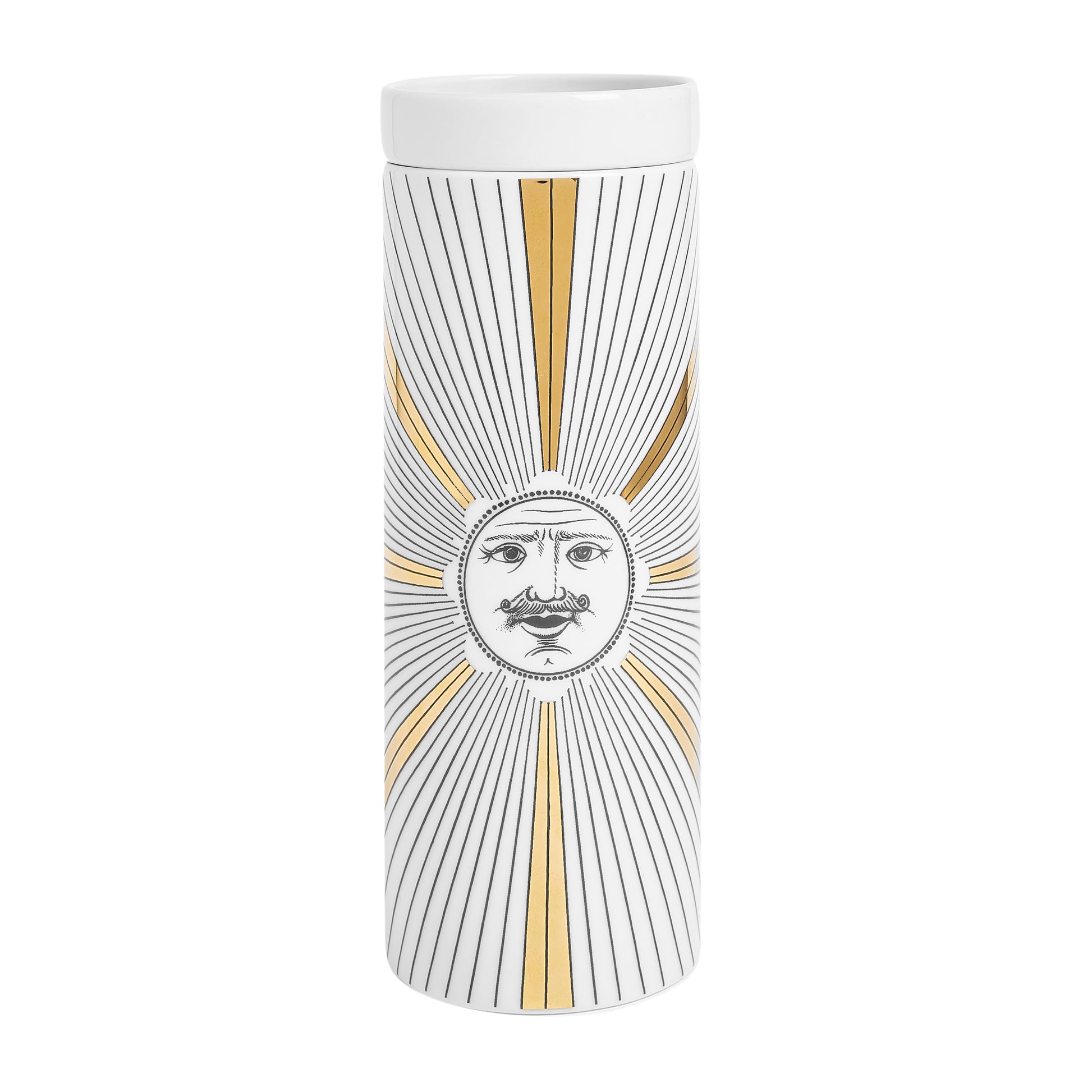 Fornasetti NEL MENTRE tall scented Candle - Soli Décor - Immaginazione Fragrance - Milk Concept Boutique