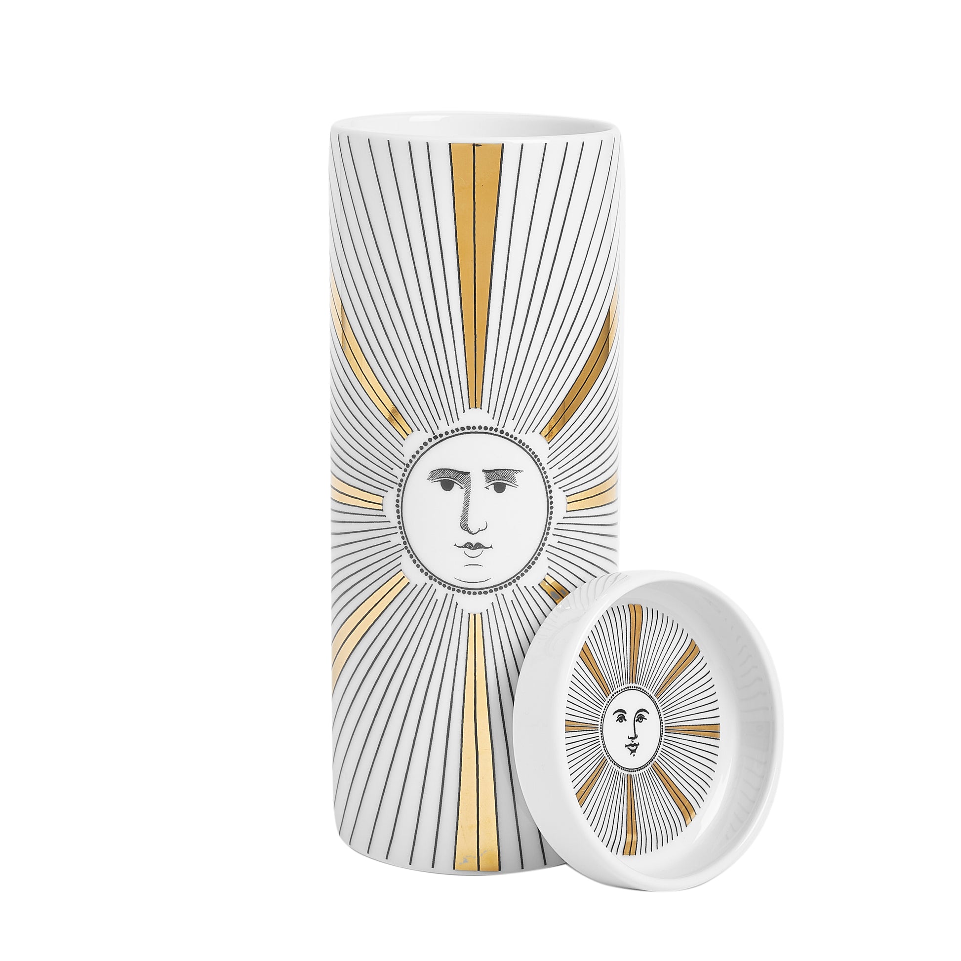 Fornasetti NEL MENTRE tall scented Candle - Soli Décor - Immaginazione Fragrance - Milk Concept Boutique