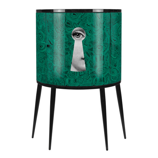 Fornasetti Consolle Serratura on Malachite - Milk Concept Boutique