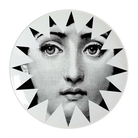 Fornasetti  Wall Plate T&V 25 - Milk Concept Boutique