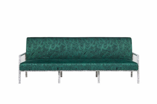 Fornasetti Sofa 3 seater Malachite