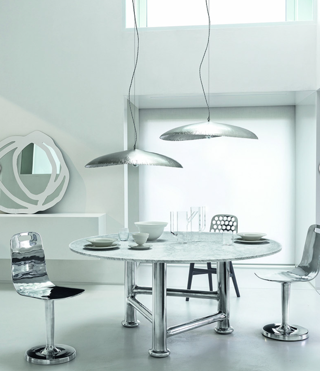 Gervasoni Silver Ceiling lamp - Milk Concept Boutique