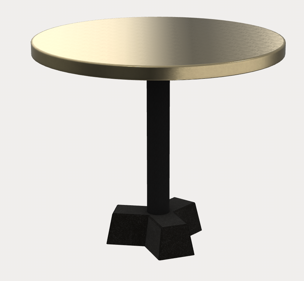 Gervasoni Brass table - Milk Concept Boutique