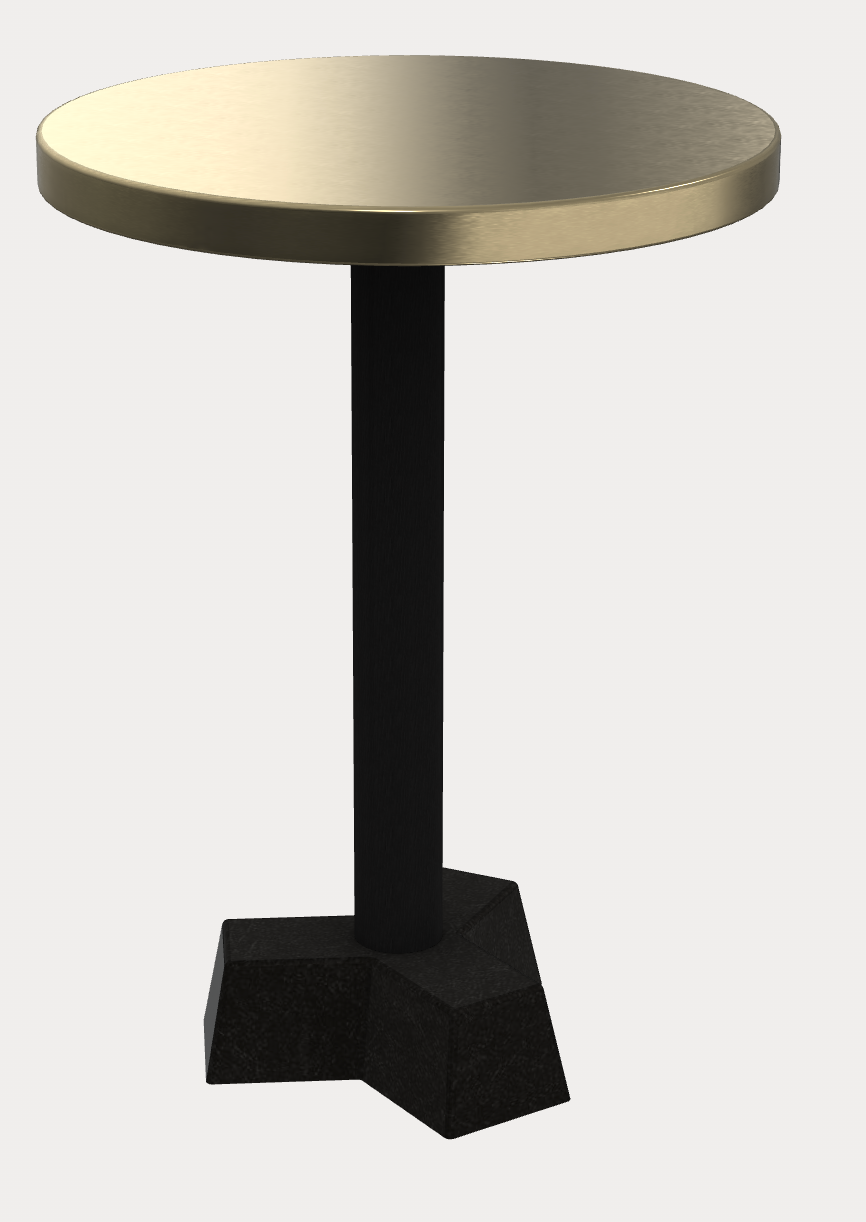 Gervasoni Brass table - Milk Concept Boutique