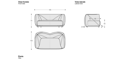 Vela Sofa by Zanellato/Bortotto - Milk Concept Boutique