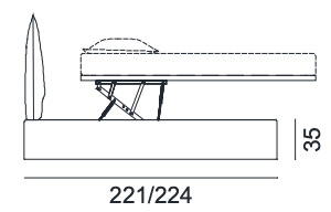 Gervasoni Coco', Double  and Fly beds - Milk Concept Boutique