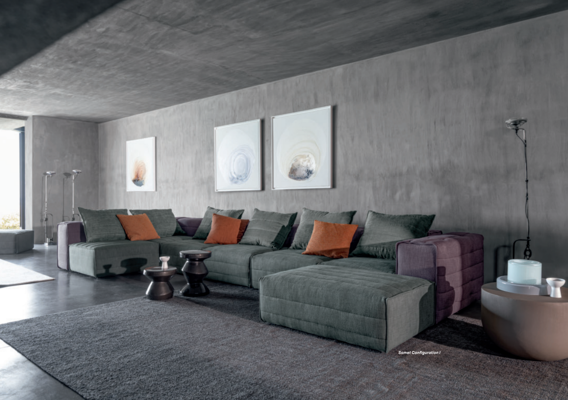 Gervasoni, Samet Modular Sofa - Milk Concept Boutique