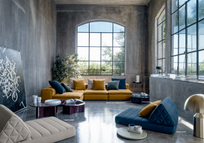 Gervasoni, Samet Low Modular Sofa - Milk Concept Boutique