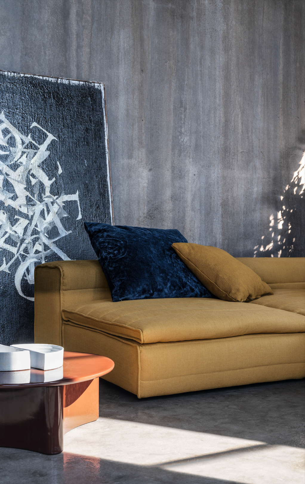 Gervasoni, Samet Low Modular Sofa - Milk Concept Boutique