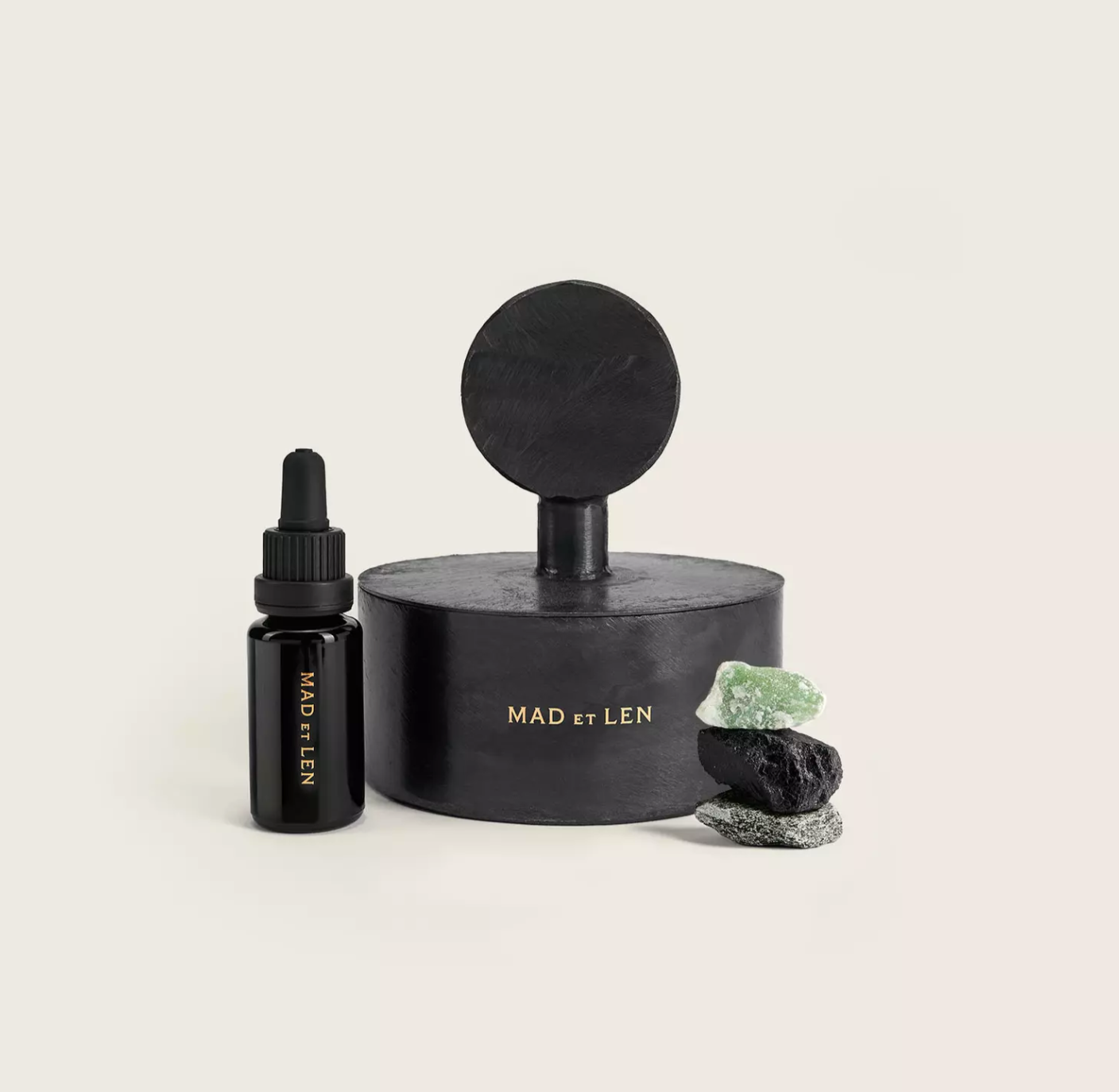 MAD ET LEN Pot Pourri Totem Dark Green, SPIRITUELLE - Milk Concept Boutique