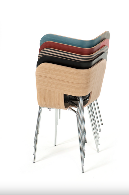 TRIA WOOD GOLD chair by Cole' Italia - Milk Concept Boutique