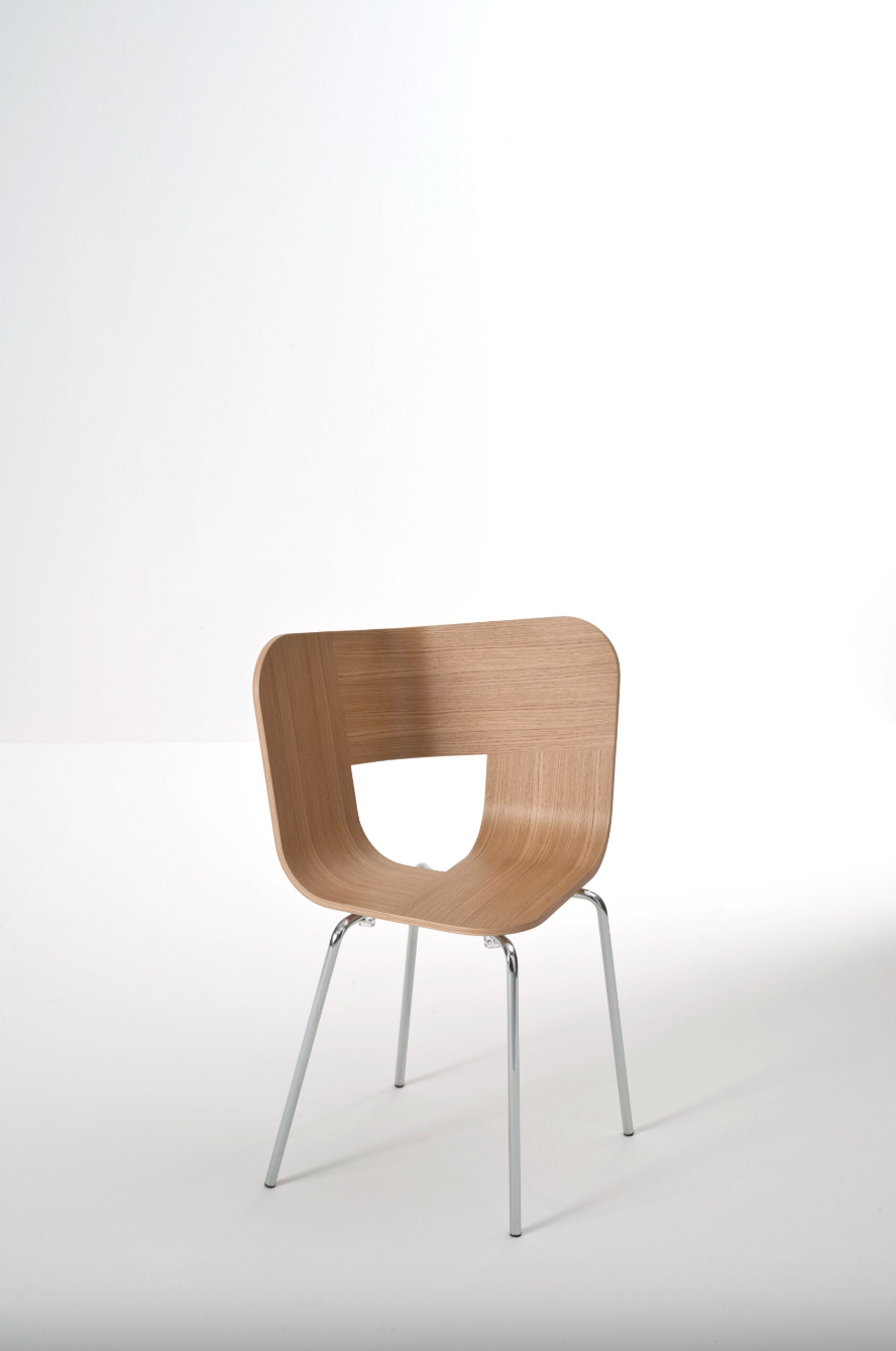 TRIA WOOD GOLD chair by Cole' Italia - Milk Concept Boutique