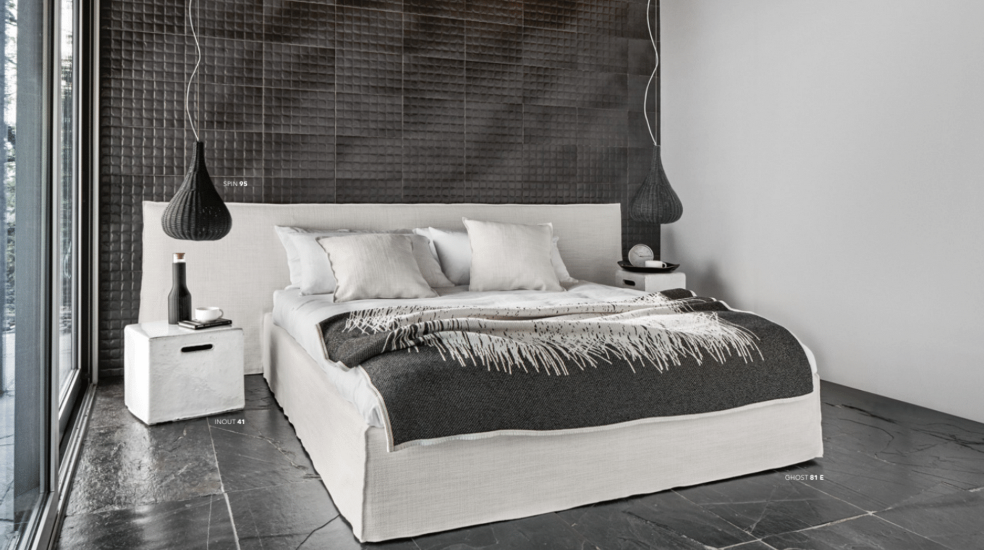 Gervasoni Ghost bed - Milk Concept Boutique