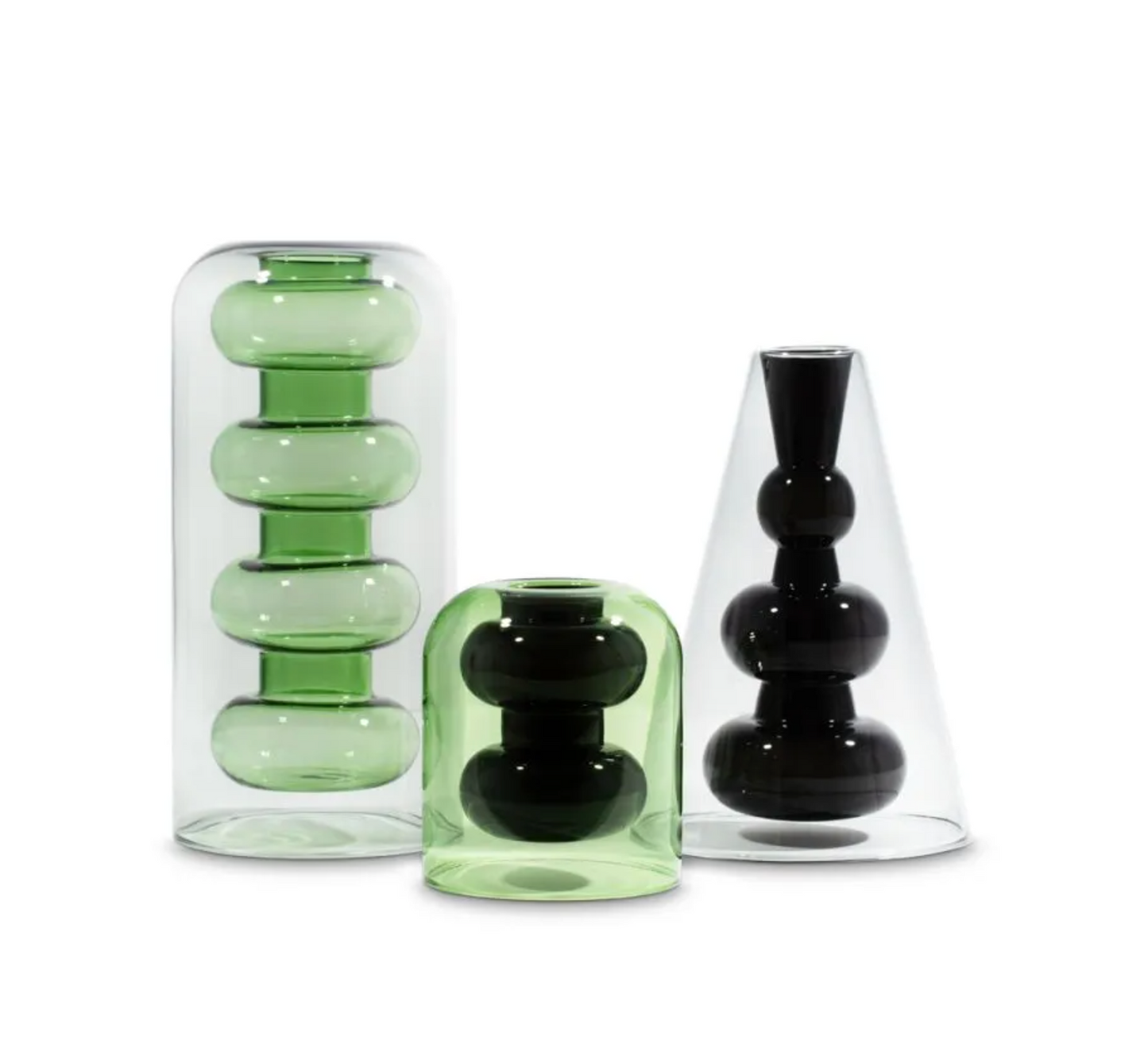 BUMP VASE TALL BLACK Tom Dixon. - Milk Concept Boutique