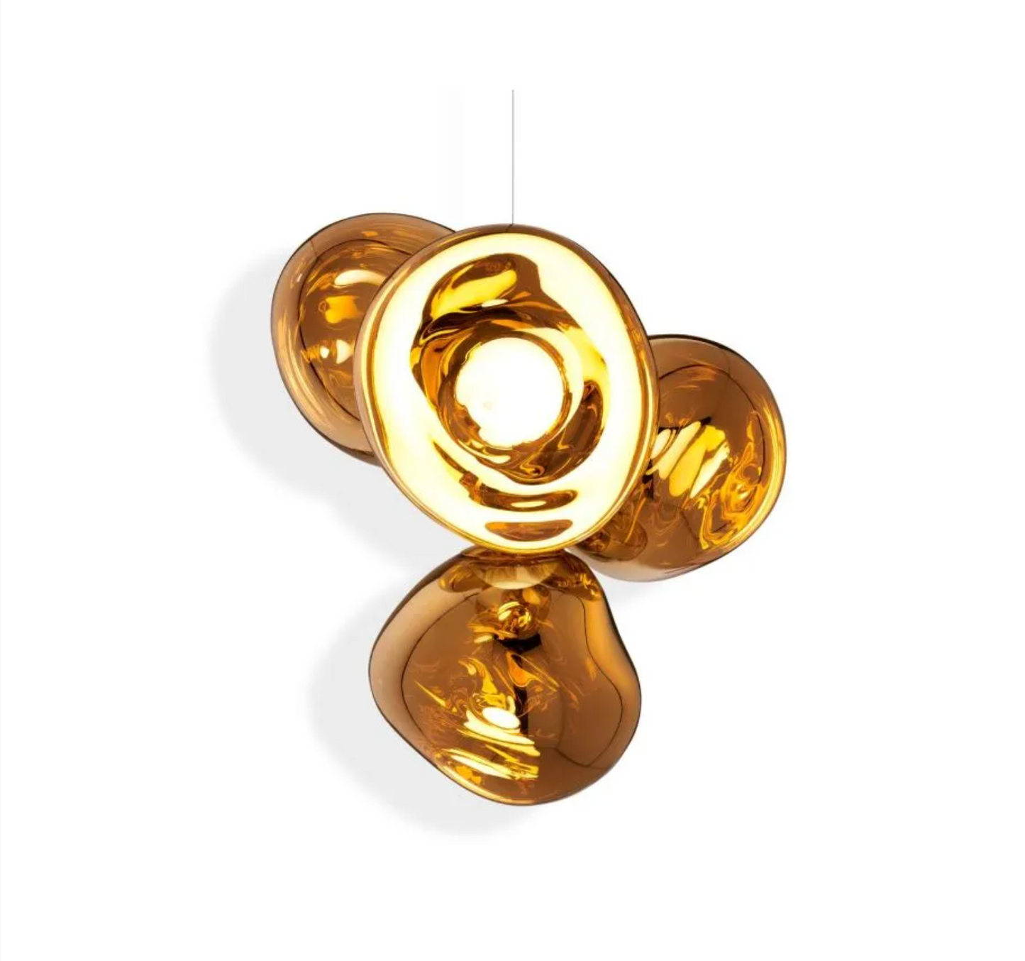 MELT LED CHANDELIER GOLD SMALL Tom Dixon. - Milk Concept Boutique