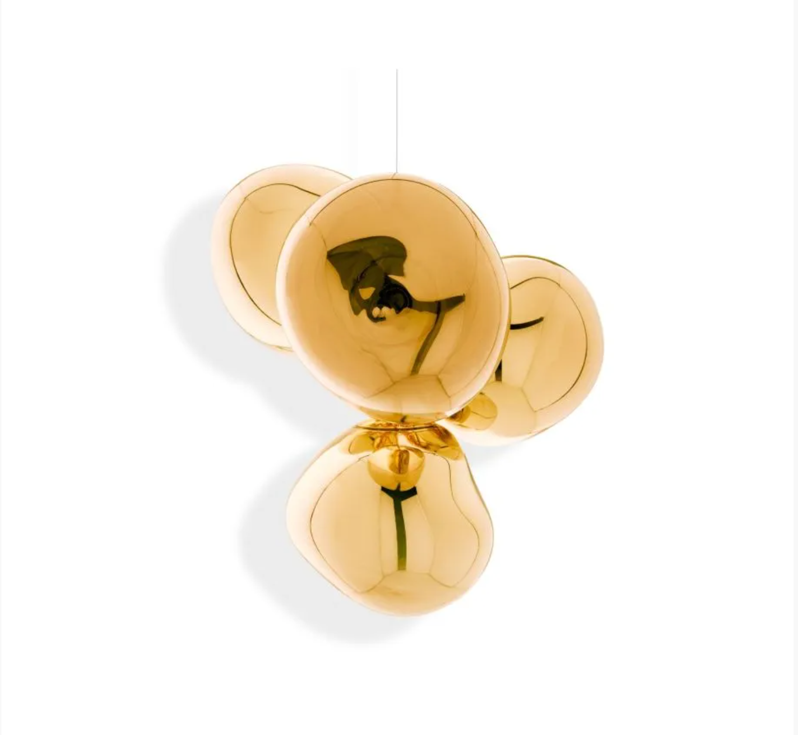 MELT LED CHANDELIER GOLD SMALL Tom Dixon. - Milk Concept Boutique