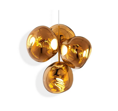 MELT LED CHANDELIER GOLD SMALL Tom Dixon. - Milk Concept Boutique