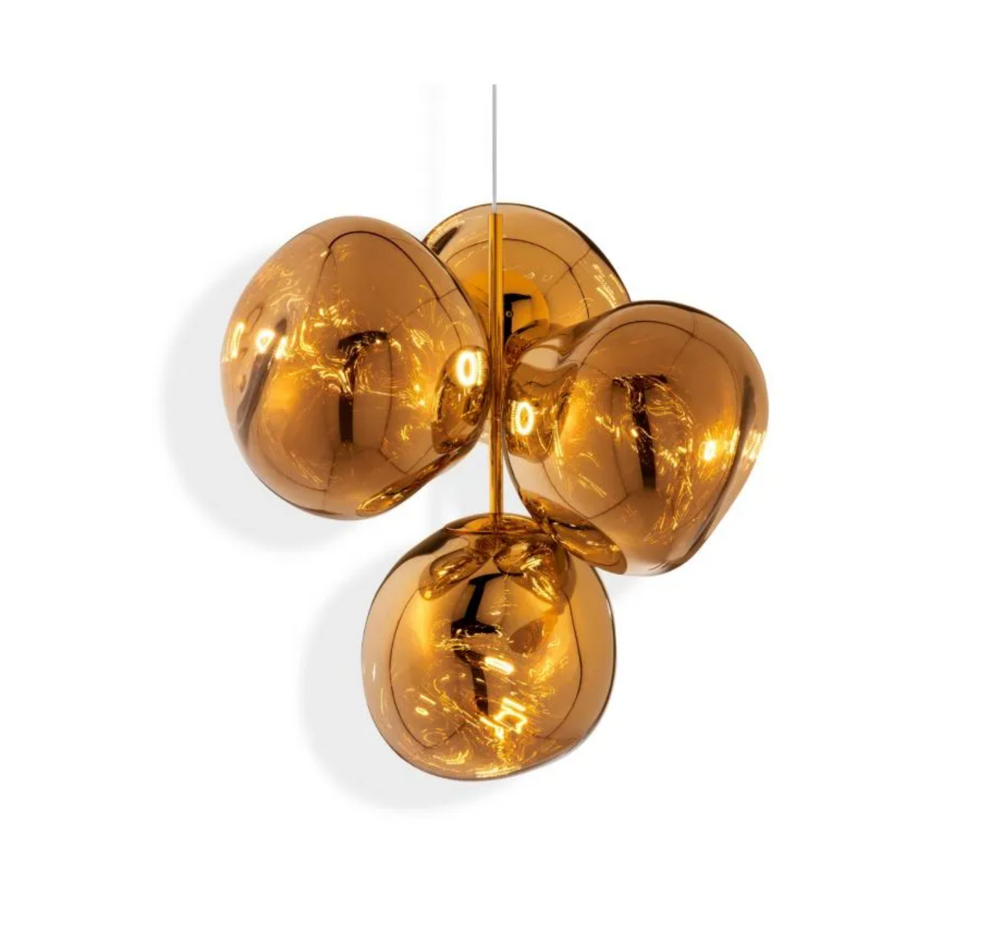 MELT LED CHANDELIER GOLD SMALL Tom Dixon. - Milk Concept Boutique