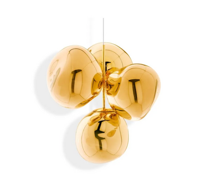 MELT LED CHANDELIER GOLD SMALL Tom Dixon. - Milk Concept Boutique