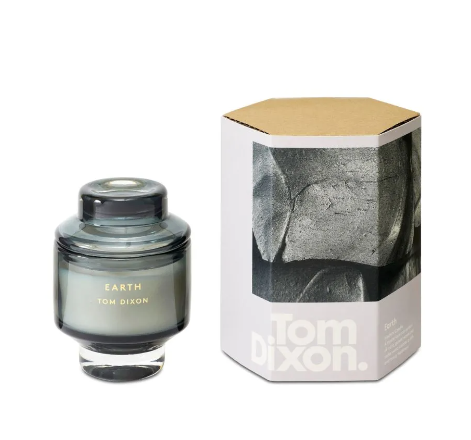 ELEMENTS EARTH  CANDLE LARGE Tom Dixon. - Milk Concept Boutique