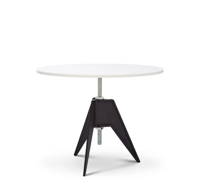 SCREW CAFE TABLE WHITE MARBLE TOP 650MM Tom Dixon. - Milk Concept Boutique