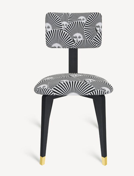 Fornasetti Upholstered chair Soli a ventaglio - Milk Concept Boutique
