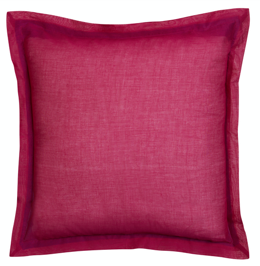 Lisa Corti Organza Cushion Cover 45x45cm Bicolor China Blue Purple