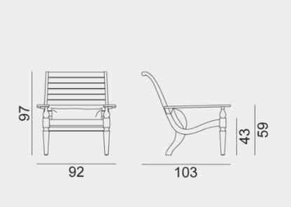 Gervasoni Jeko 26 Armchair