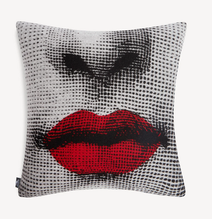 Fornasetti Cushion KISS 50x50cm