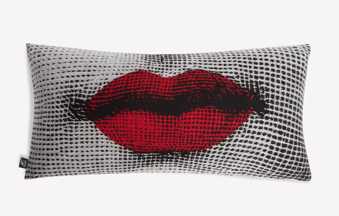 Fornasetti Cushion KISS 30 x 60cm