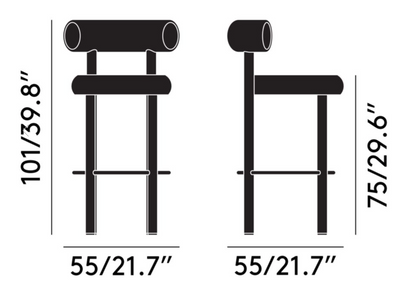 Fat Stool 75 Wool Chair Tom Dixon.