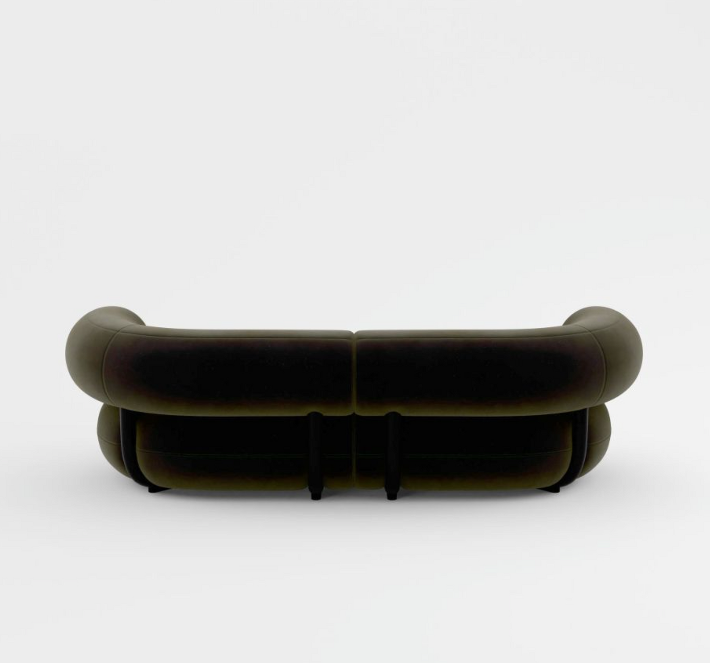 Fat 2.5 Seater Modular Sofa Forest (Royal 162) Tom Dixon.