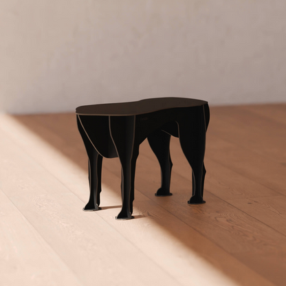 Sultan stool & coffee table by Ibride