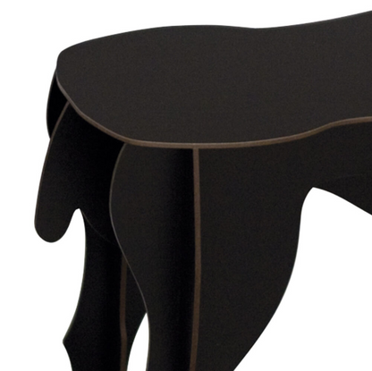 Sultan stool & coffee table by Ibride