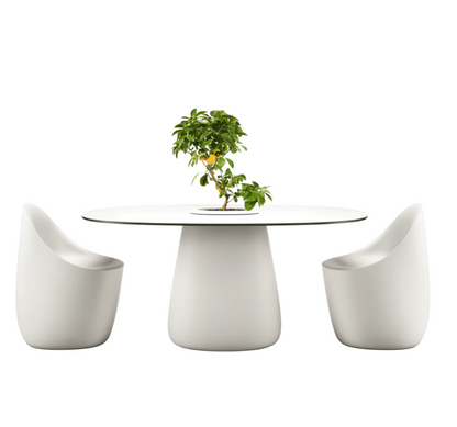 Cobble Table 160 HPL Bucket by Elisa Giovannoni