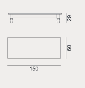 Gervasoni Jeko 11/14 Coffee table