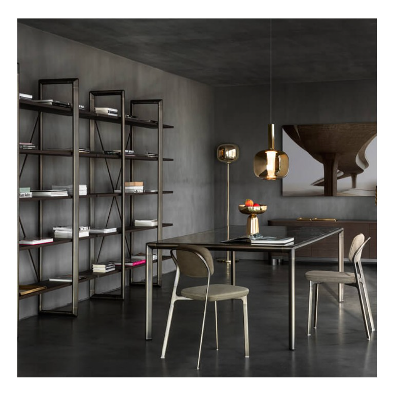 Dusk Dawn Reading Lamp & Floor Lamp by Ghidini