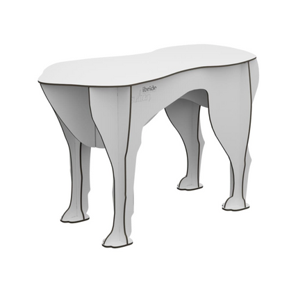 Sultan stool & coffee table by Ibride