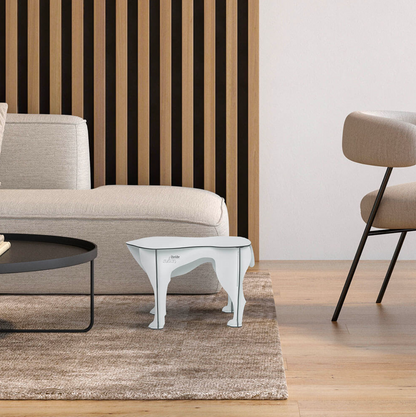 Sultan stool & coffee table by Ibride