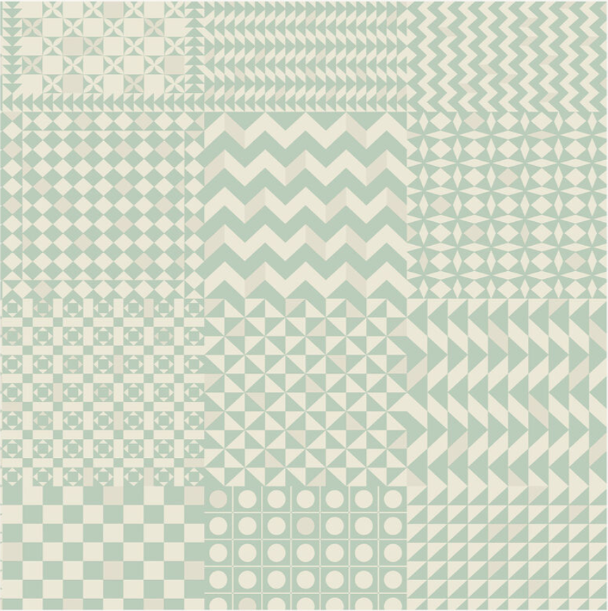 Geometrico Wallpaper sample - Milk Concept Boutique