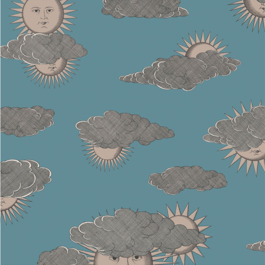 SOLI e NUVOLE Wallpaper - Milk Concept Boutique