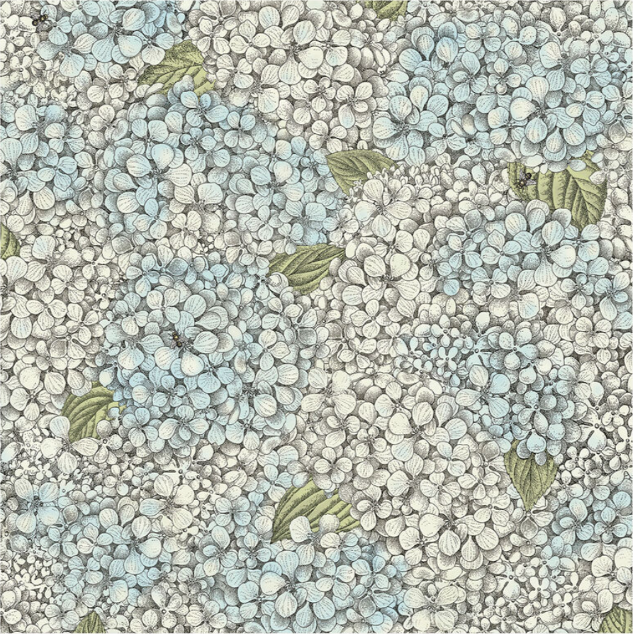 Ortensia Wallpaper sample - Milk Concept Boutique