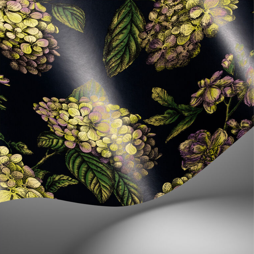 Ramo di ORTENSIA Wallpaper - Milk Concept Boutique