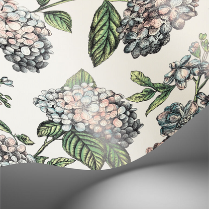 Ramo di ORTENSIA Wallpaper - Milk Concept Boutique