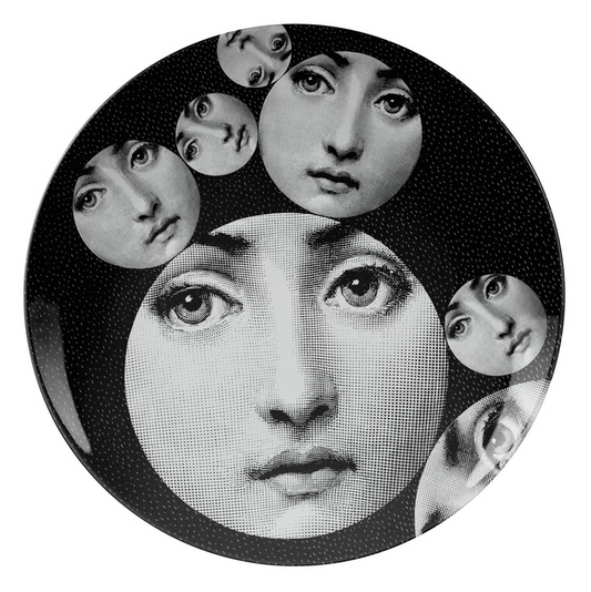 Fornasetti  Wall Plate T&V 242 - Milk Concept Boutique