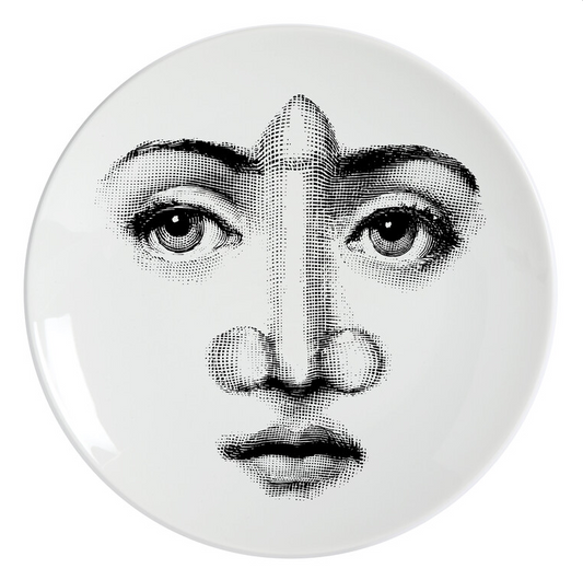 Fornasetti  Wall Plate T&V 336 - Milk Concept Boutique